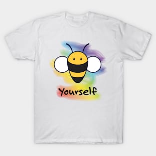 Bee Yourself - LGBT Pride Rainbow T-Shirt